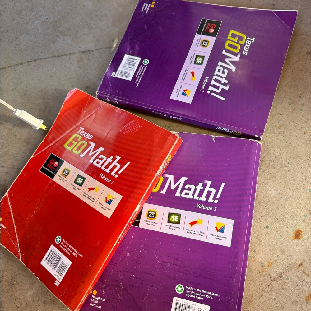 Texas Go Math! Textbook Set - Picture 3 of 9